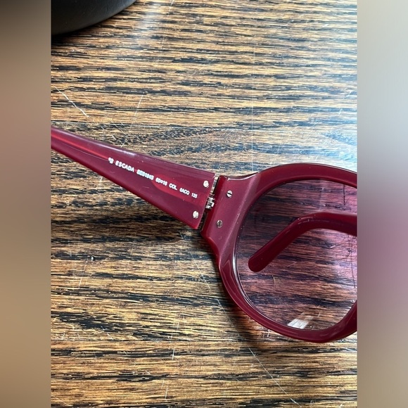 Escada Women Oversized Sunglasses Purple SES-184S with case main image 9